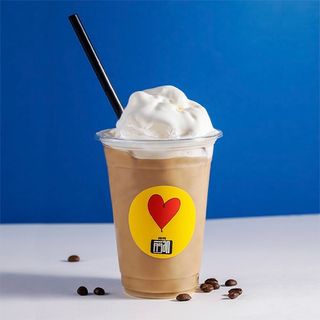 ცივი ყავა ლატე  1 ჭ ნაყინით