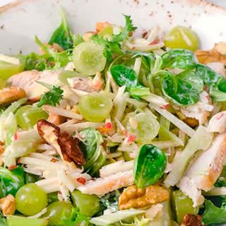 Ensalada Waldorf De Pollo De Corral Ahumado