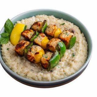 risotto de kebab