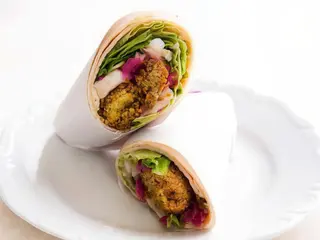 Piadina falafel
