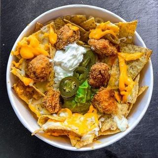 Fried Chicken Nachos