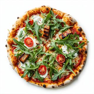 Pizza a kebab singola classica