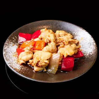 292-Pollo con almendras