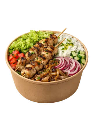 Bowl Souvlaki Poulet