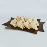 Bandeja de Mini Sándwiches Variados 12 uds