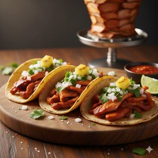 Tacoas al pastor (3 uds)