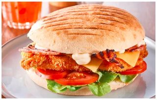 Chicken Schnitzel Roll