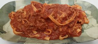 Tagliatelle alla bolognese
