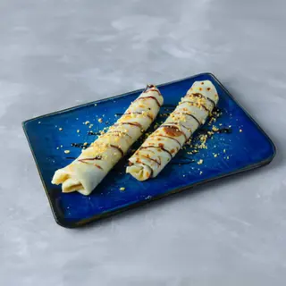 Palačinka sa nutelom, plazmom i bananom