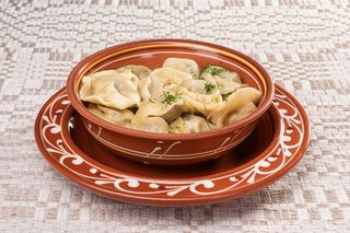 Pielmieni wołowo-wieprzowe