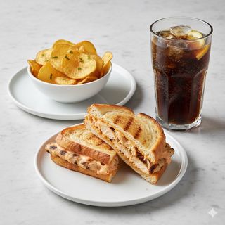 Menú Bocadillo De Pollo   