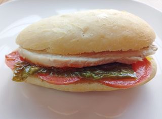 Tapa de montadito serranito