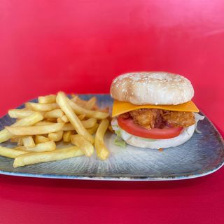 Hamburguesa RasPollo