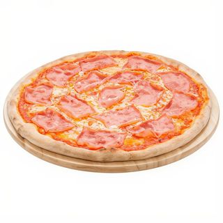 Pizza prosciutto alla spargi (mediana)