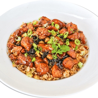 Wok de Arroz com Frango