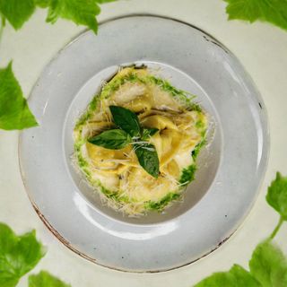 Равиоли с лососем