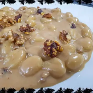 Gnocchi con gorgonzola e noci