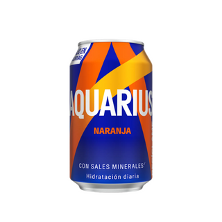 Aquarius Naranja lata 330ml.