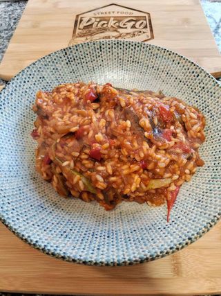 Povrće risotto posno