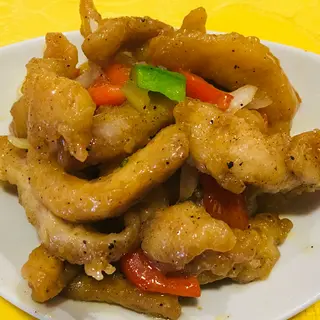 51A-Pollo Crujiente Con Pimiento Molido