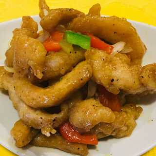 51A-Pollo Crujiente Con Pimiento Molido