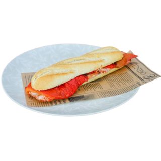 baguette Filete De Ternera  A La Plancha