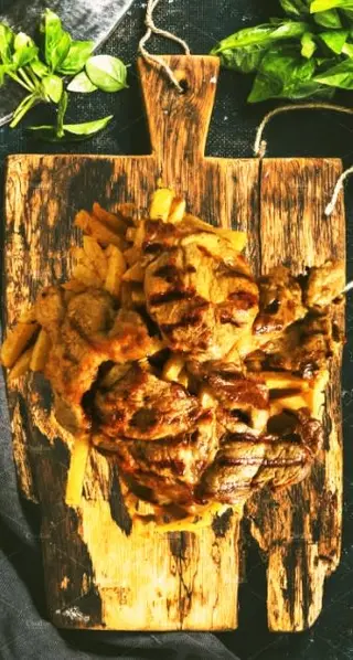 Meniu ceafa de porc la grill