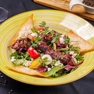 SALATA CALDA CU VITA ASIATICA SI BLUE CHEESE