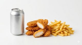 Combinado 6 Tiras De Pollo