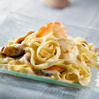 Tagliatelles Aux Fruits De Mer