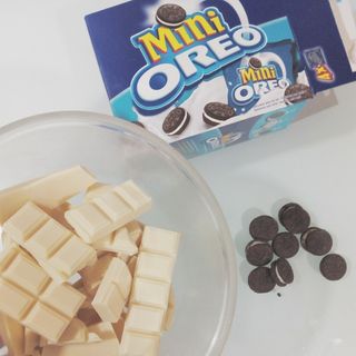 Tarta Casera Chocolate Blanco Con Oreo