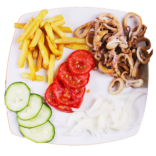 Pržene lignje na dalmatinski način