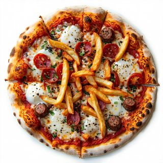 Pizza speciale cappuccini