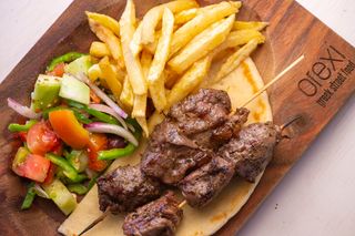 Souvlaki Plate