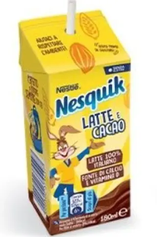 nesquik latte e cacao