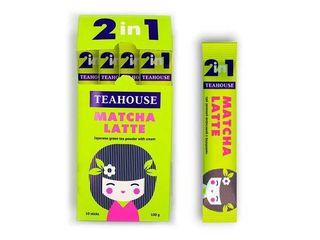 Матча латте 2 в 1 у стіках (10шт/10г)