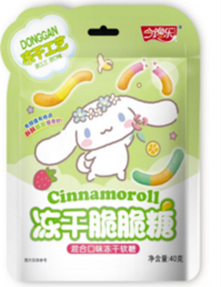 Sanrio Cinnamoroll Mixed Fruits FreezeDried Crunchy Candy 40g