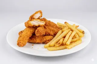 Plato De Fingers De Pollo