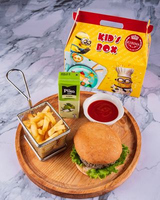 Детский бокс с говяжьим бургером