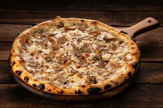 Фунги с манатарки, печурки и трюфел - голяма