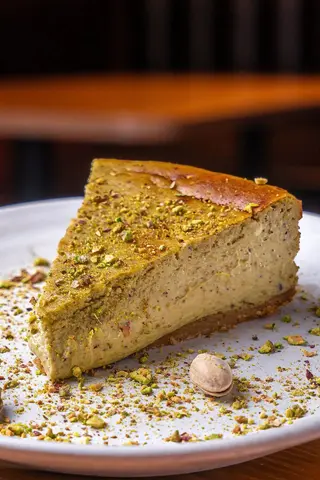 Tarta de Queso y Pistacho