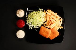 Cașcaval pane la platou picant