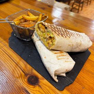 menu de taco chilli con carne 