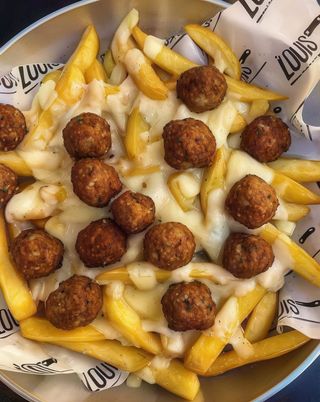 Patate polpettine e provola grande