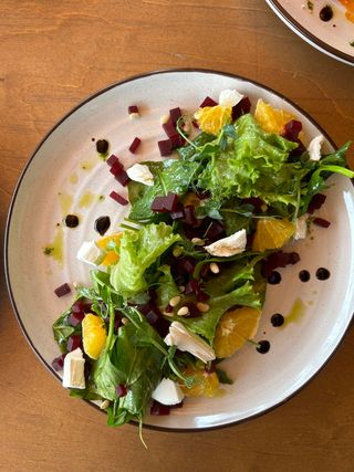 Свекольный салат с апельсинами