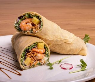Wrap de Camarão