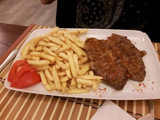 Ceafa de porc la gratar