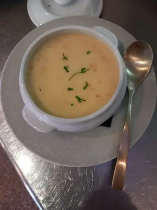 Sopa De Gambas Con Ajo