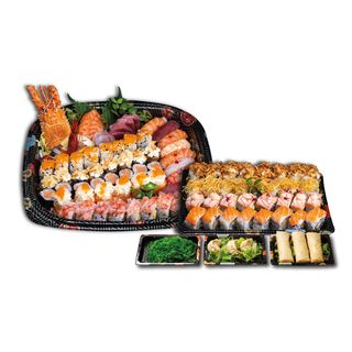 Party spring box - n. 3 piatti e 92 pezzi 