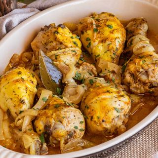 16. Plato De Muslo De Pollo